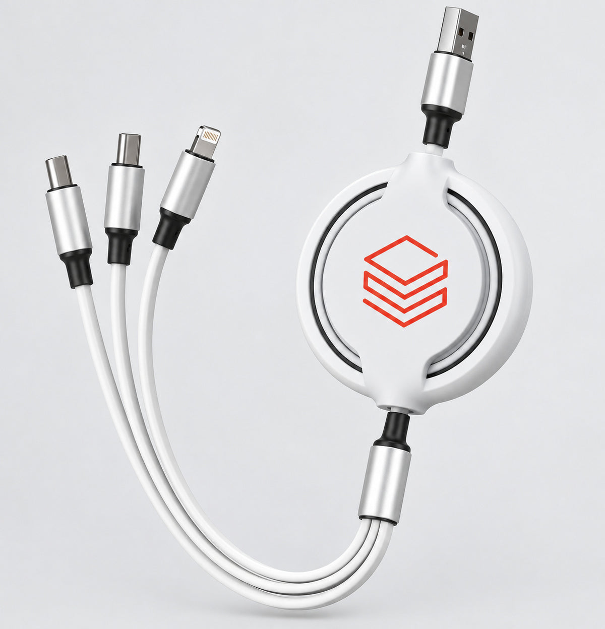 3-in-1 Retractable Multicable