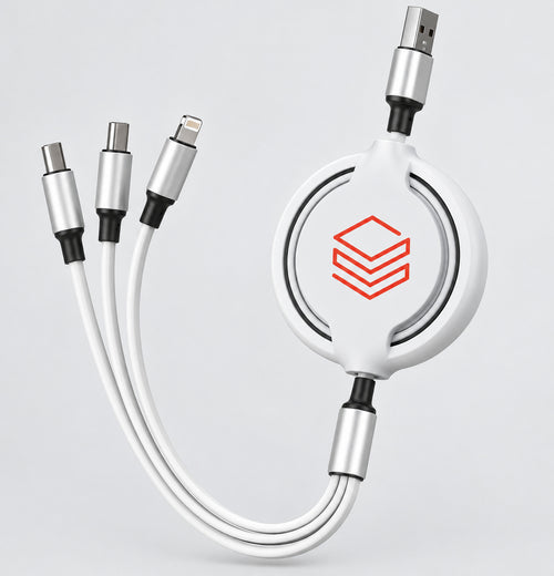 3-in-1 Retractable Multicable