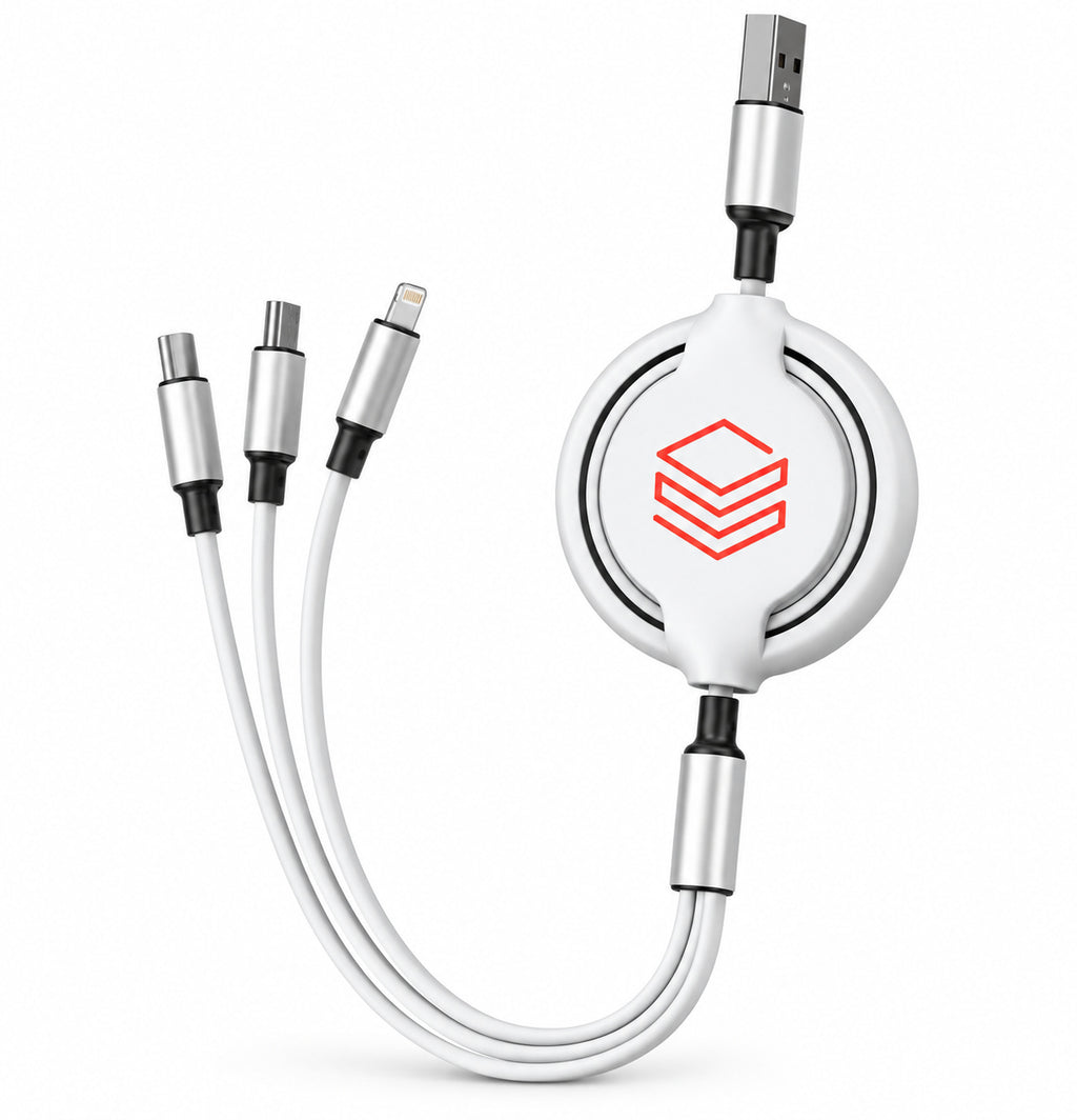 3-in-1 Retractable Multicable
