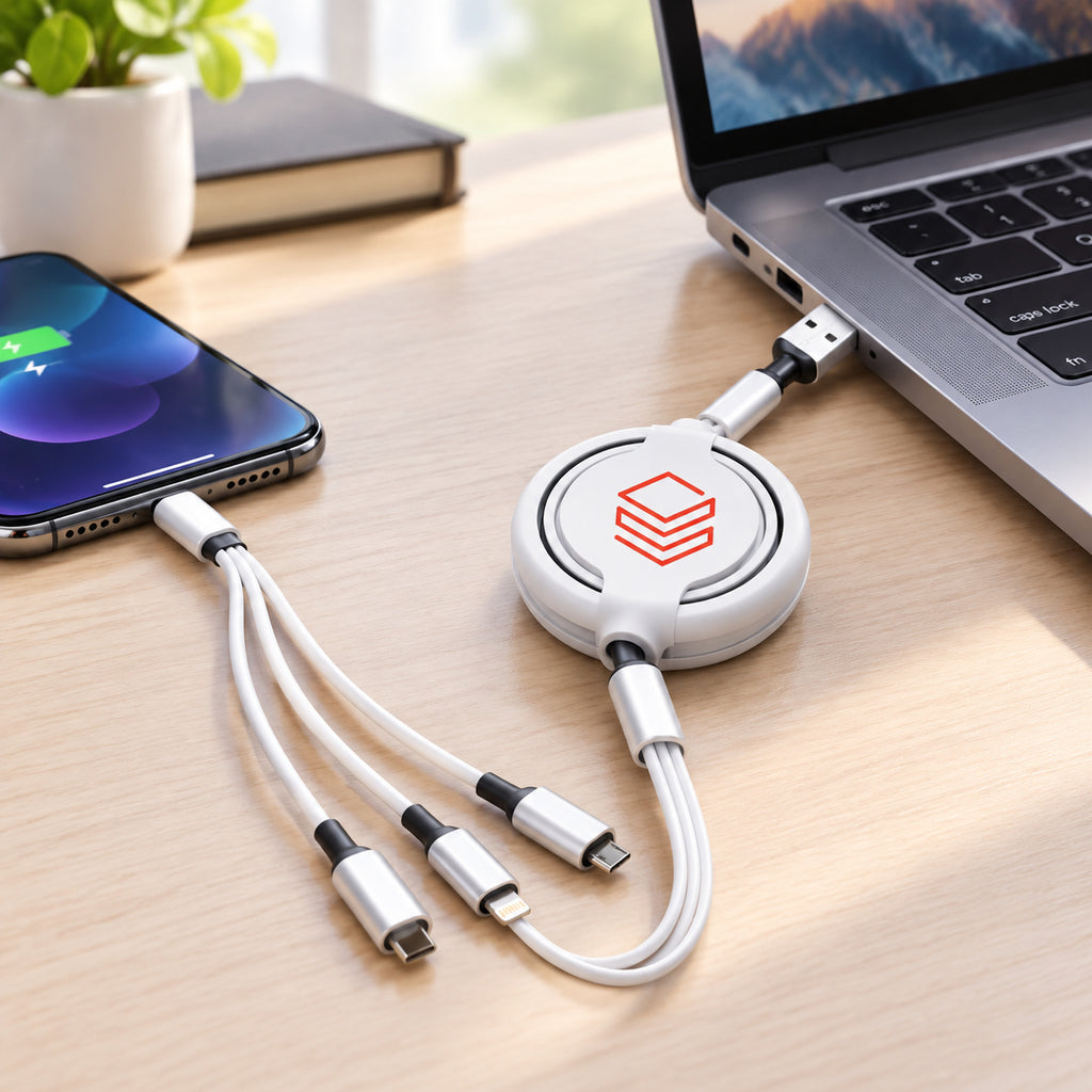 3-in-1 Retractable Multicable