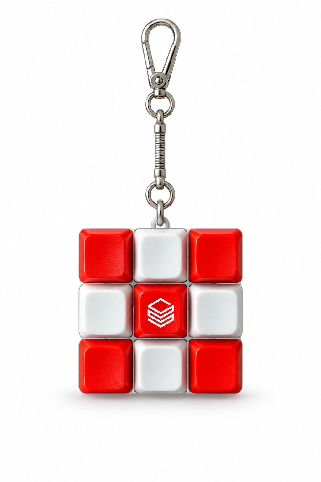 Keyboard Fidget Clicker Keychain