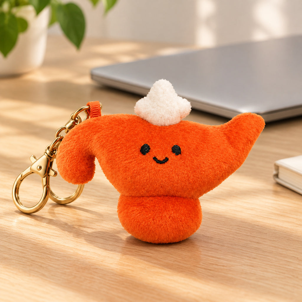 Genie Plushie Charm Keychain